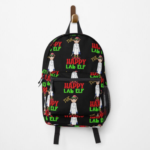 Item preview, THE HAPPY LAB ELF FUNNY CHRISTMAS MEDICAL LAB SCIENTIST TECH SCIENTIST MICROBIOLOGY designed and sold by Hippiesole.