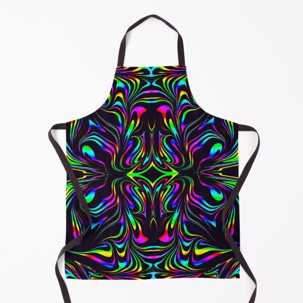 Item preview, To Infinity (Fluid Glitch Neon Abstract Art) designed and sold by PsychedelicPour.