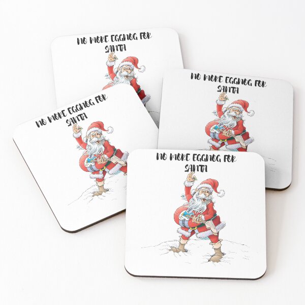 Item preview, NO MORE EGGNOG FOR SANTA designed and sold by forgodandcountr.