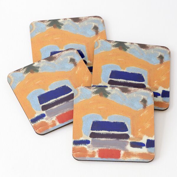 Item preview, Abstract Art Landscape with Houses (1930) By Arthur Dove designed and sold by Designedbysm.