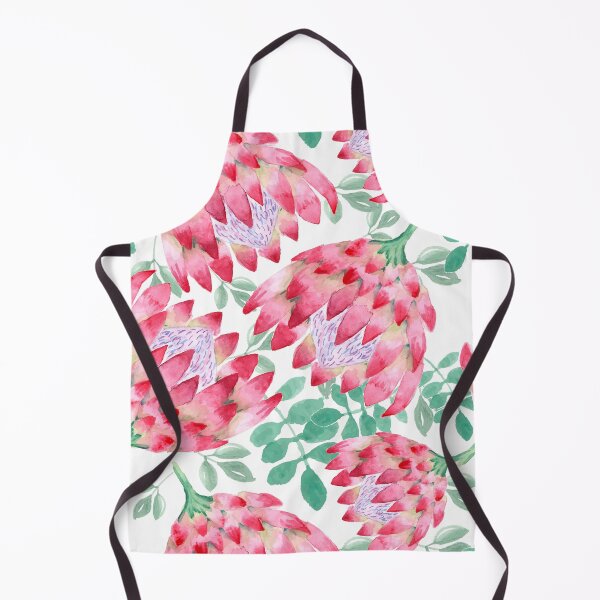 Item preview, Watercolor Large Floral Proteas designed and sold by Harpley Design Studio.