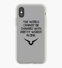 pretty words iPhone Case