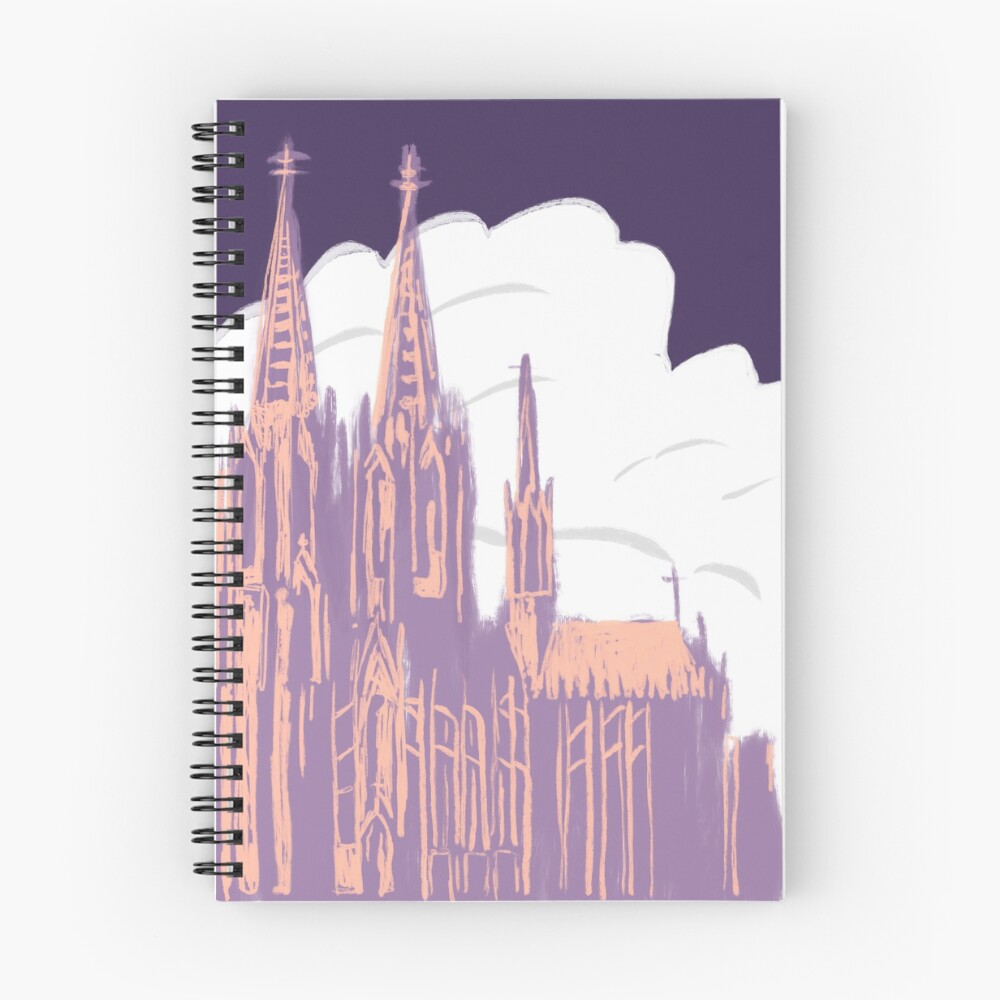 Item preview, Spiral Notebook designed and sold by ParabaInk.