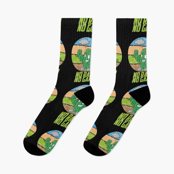 Item preview, No Rain No Gain cactus smiling under the rain funny gift idea , gym lovers designed and sold by justbejoker.