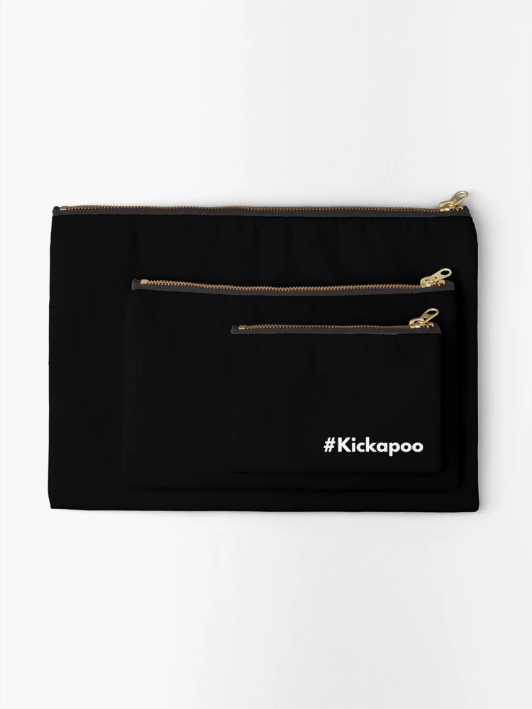 Thumbnail 2 of 4, Zipper Pouch, Hashtag Kickapoo designed and sold by HashtagZone.