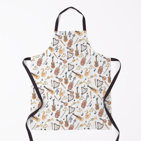 Item preview, Watercolor Musical Instruments designed and sold by Harpley Design Studio.