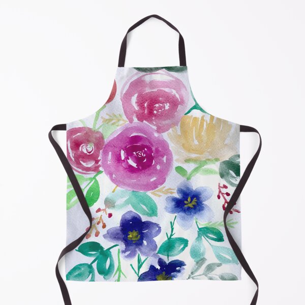 Item preview, Watercolor large Floral Bouquet designed and sold by Harpley Design Studio.