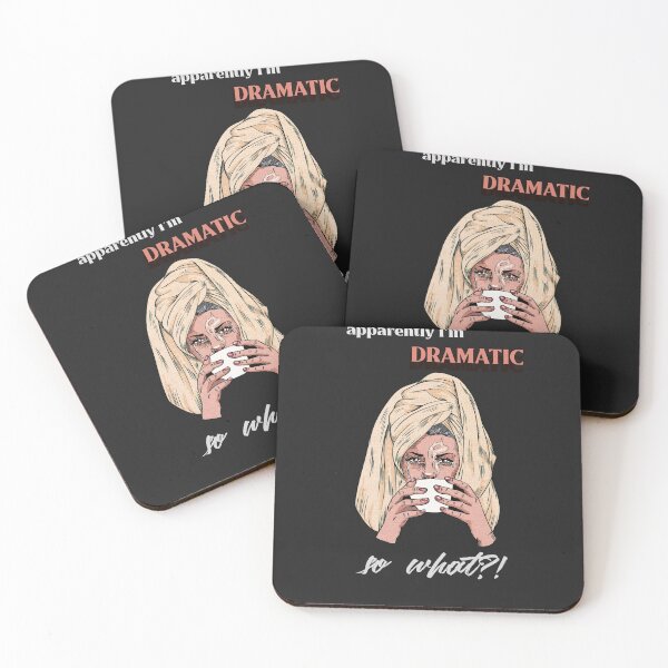 Item preview, Apparently Im dramatic, so what?! Drama girl designed and sold by BEASTERSCLUB.
