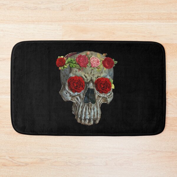 Item preview, Flower Skull designed and sold by Catspeople.