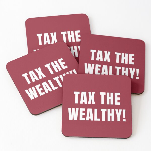 Item preview, Tax the wealthy Bernie sanders  designed and sold by Giovanni's  Brown Quotes.