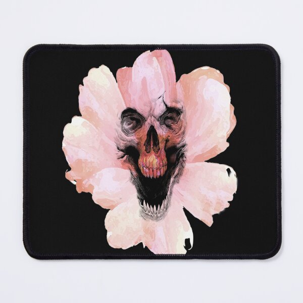 Item preview, Skull face in flower  designed and sold by diva-design.