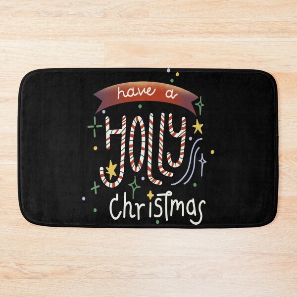 Item preview, Have a holly christmas - christmas quote designed and sold by misskholeta.