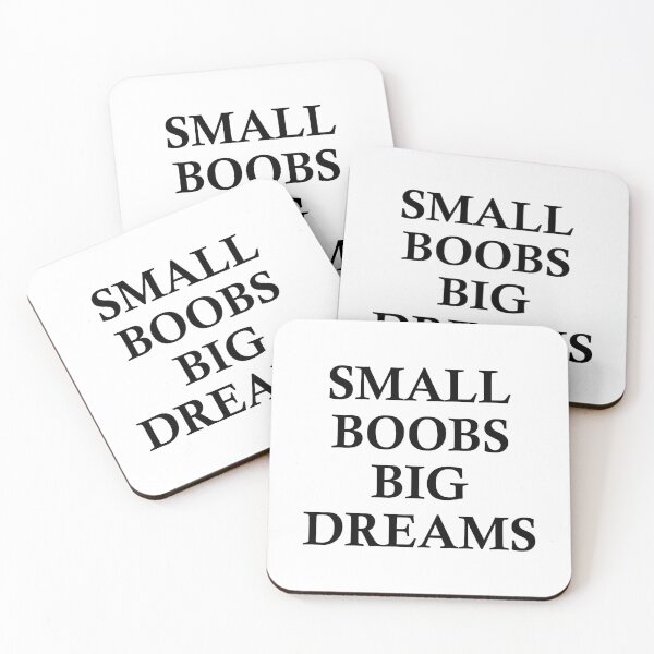 Item preview, Small Boobs Big Dreams designed and sold by SnapYourStyle.