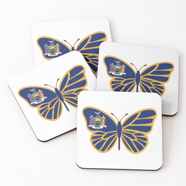 Item preview, State of New York Flag Butterfly designed and sold by Gsallicat.