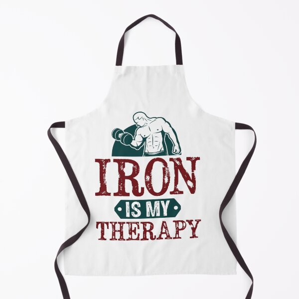 Item preview, Gym lover Quotes :Iron is my therapy  designed and sold by remonss.