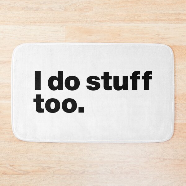 Item preview, I do stuff too (black) designed and sold by dudethecreator.