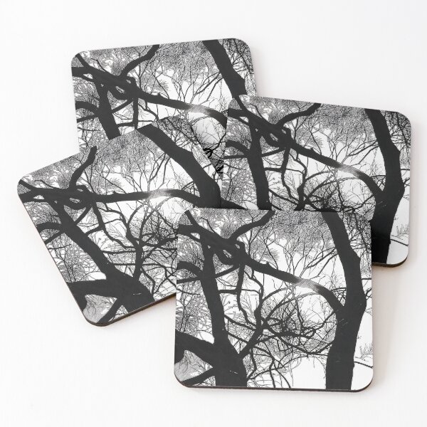 Item preview, Black Tree, Black and White Art designed and sold by NatureGo.