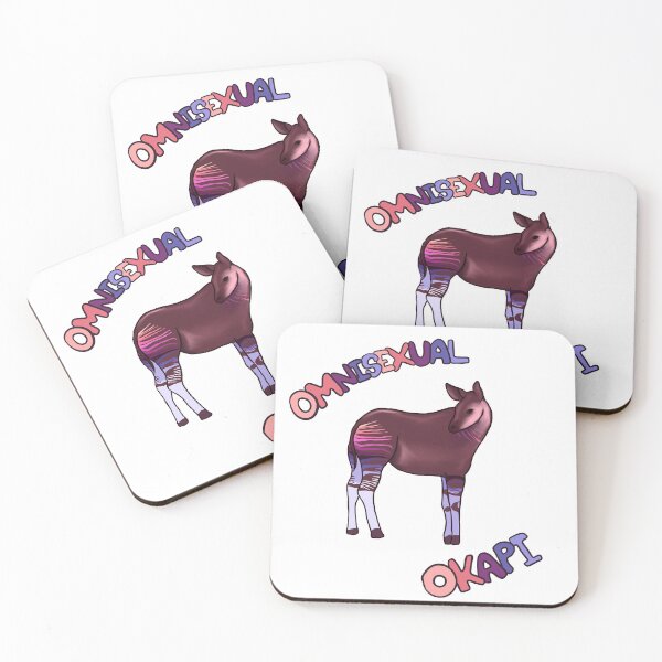 Item preview, Omnisexual Okapi designed and sold by BreakTheBinary.