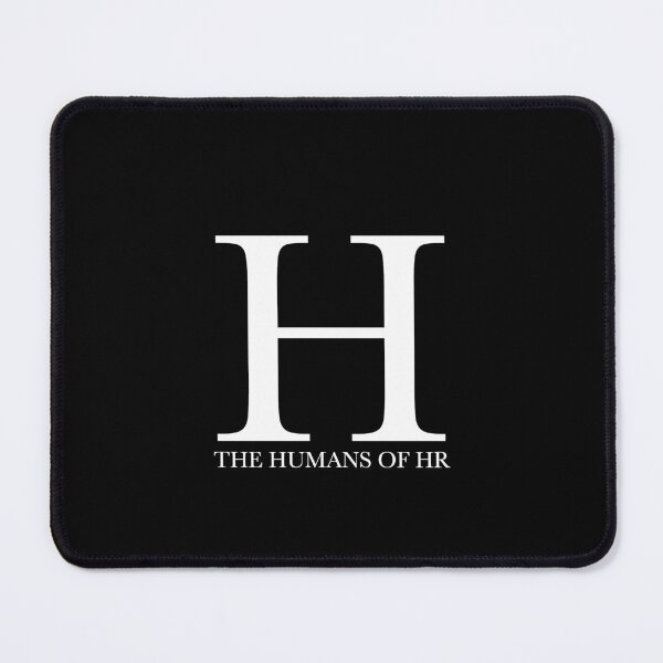 The Humans of HR Classic Logo (Black) Mouse Pad