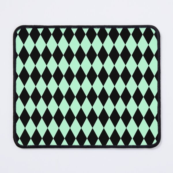 Item preview, HARLEQUIN MADNESS ( FUNHOUSE GREEN) designed and sold by Antisocial Creatives.