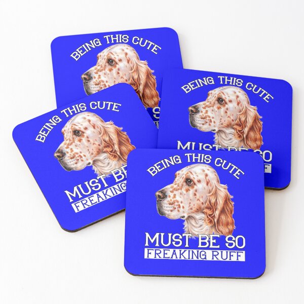 Artikelvorschau, Englischer Setter Hund Haustierbesitzer, der so süß ist, muss so verdammt Ruff sein entworfen und verkauft von fantasticdesign.