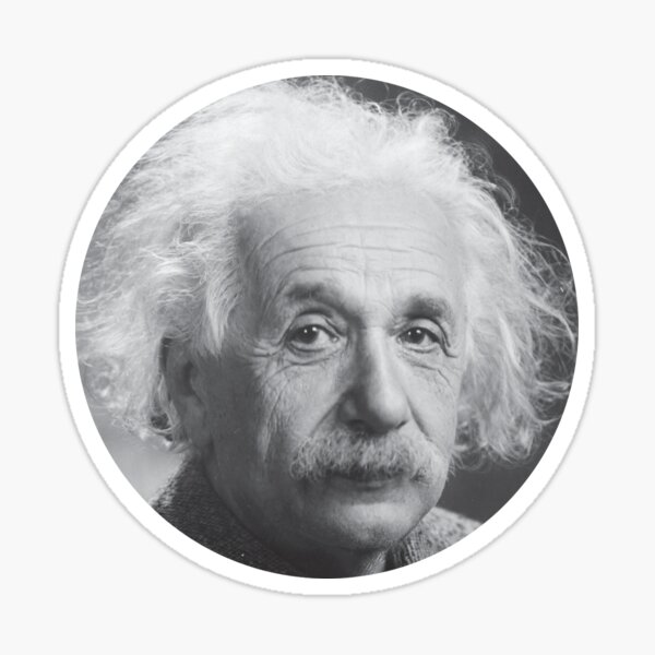 Albert Einstein Sticker