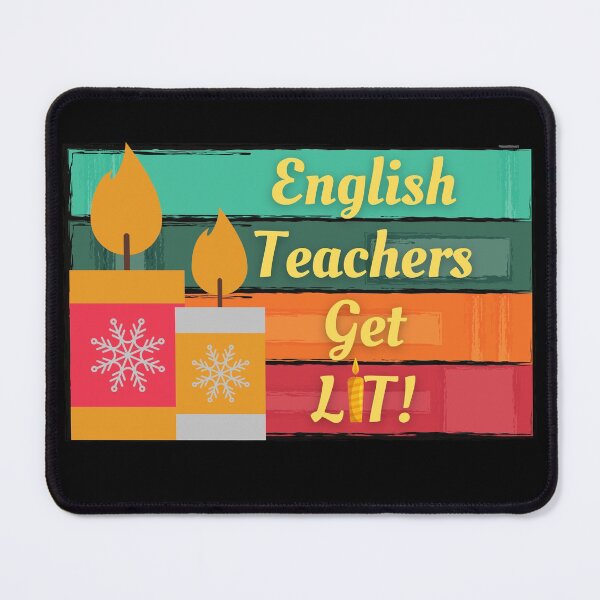 Item preview, English Teachers Get Lit - Three Candles designed and sold by charqui.