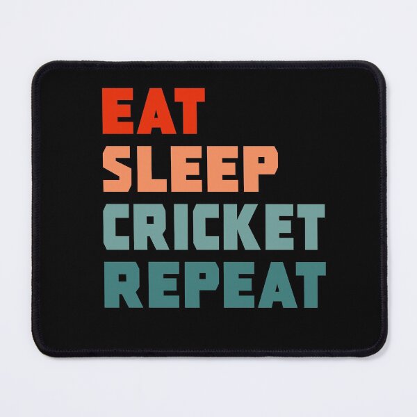Item preview, Eat Sleep Cricket Repeat designed and sold by PGPshop.