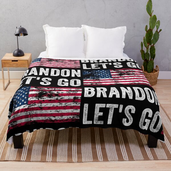 Item preview, Let's Go Brandon American Flag Retro Vintage designed and sold by LAXIR.