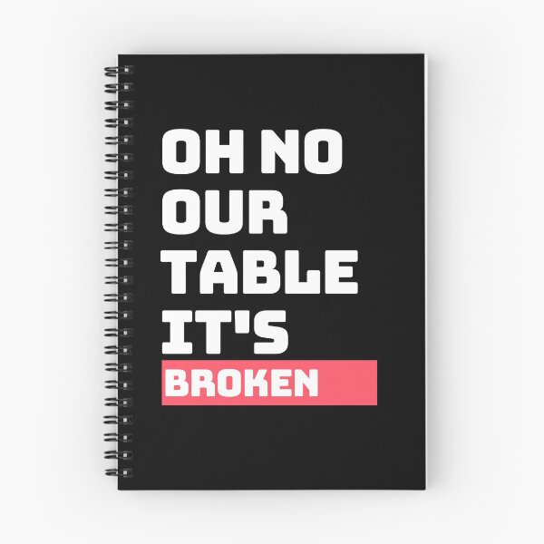 Item preview, Our table is broken designed and sold by TamGustam.