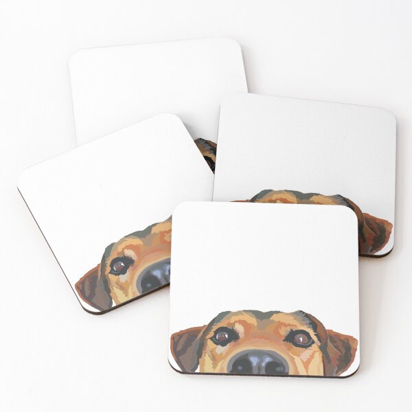 Item preview, Dog peeking designed and sold by Aimee Milton.