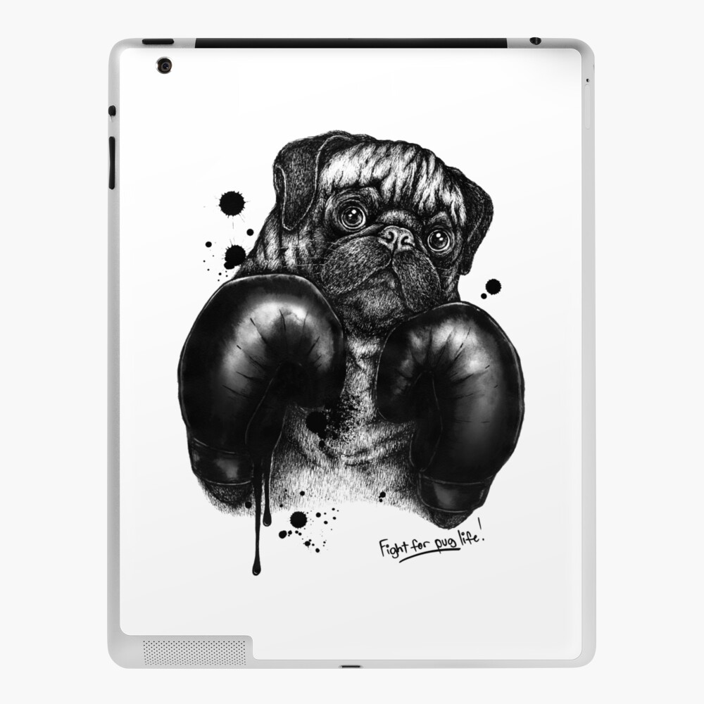 pug, boxing, boxing gloves gift idea Poster by Eichberger91