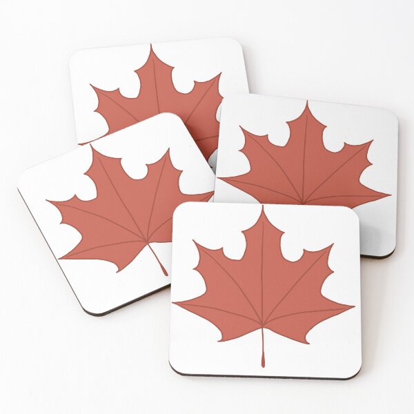 Item preview, Autumn Leaf (Red) designed and sold by BadgertheBagel.