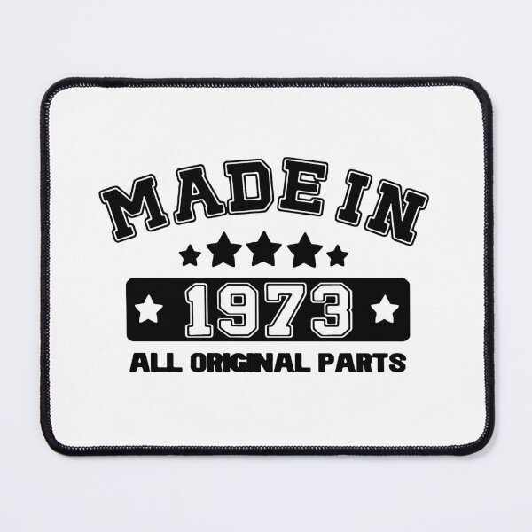 Item preview, Made in 1973 All Original Parts Gift Premium Apparel Funny Holiday Xmas designed and sold by DesignByHeartUK.