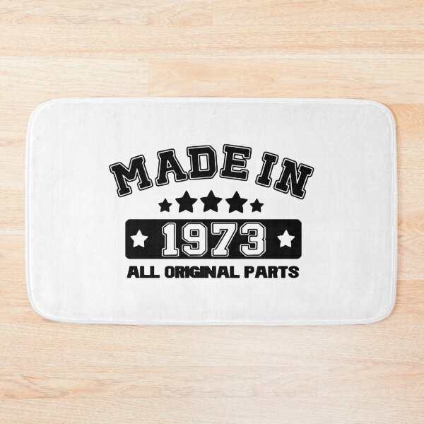 Item preview, Made in 1973 All Original Parts Gift Premium Apparel Funny Holiday Xmas designed and sold by DesignByHeartUK.