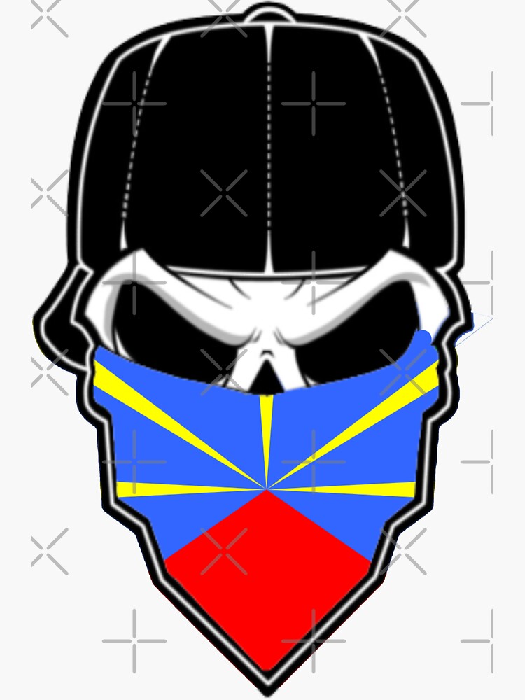 Ile De La Réunion Département 974 Drapeau Carte Antilles T-Shirt