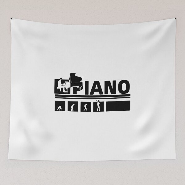 Item preview, Evolution Of Piano music Idea Gift Premium Apparel Funny Holiday Xmas designed and sold by DesignByHeartUK.