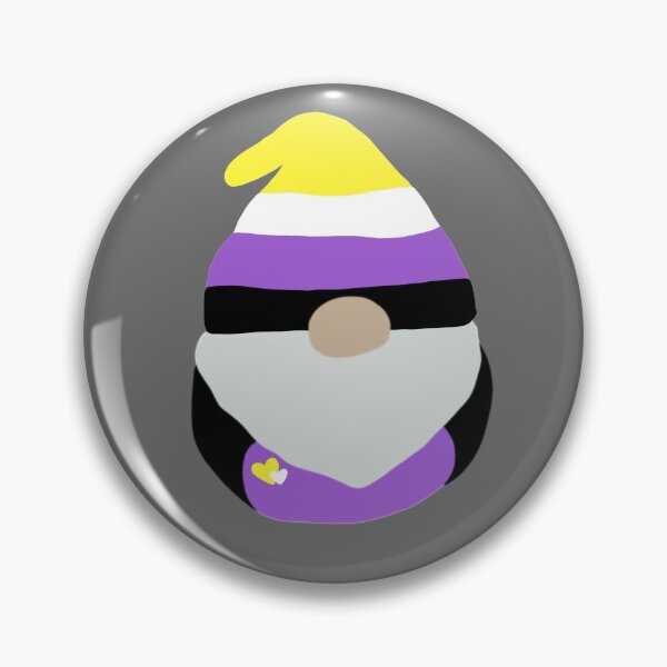 Item preview, Non-binary Pride Gnome designed and sold by KaitLouise.