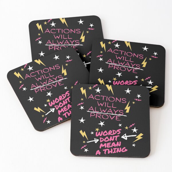 Item preview, Words Don't Mean a Thing designed and sold by ShopTease.