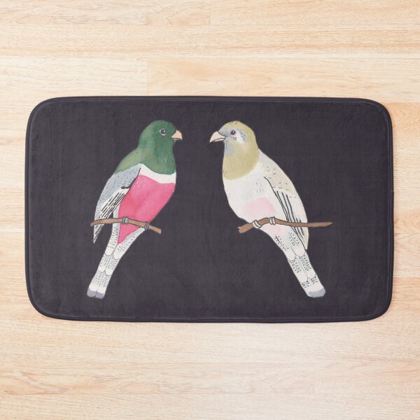 Item preview, Elegant Trogon watercolor bird species art designed and sold by TheWaterBirds.