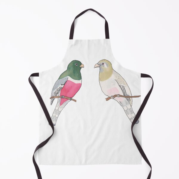 Item preview, Elegant Trogon watercolor bird species art designed and sold by TheWaterBirds.
