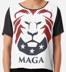 Make America Great Again Chiffon Top