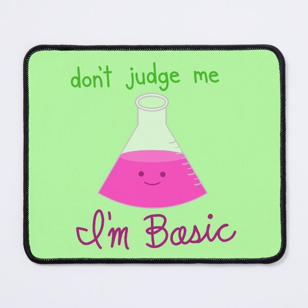 Item preview, Erlenmeyer Flask: don't judge me, I'm basic designed and sold by HappyDayDoodles.