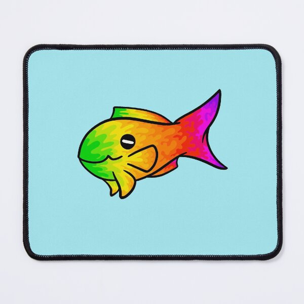 Item preview, Happy rainbow fish designed and sold by kukulgraphics.