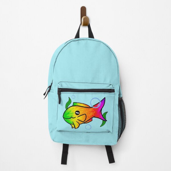 Item preview, Happy rainbow fish designed and sold by kukulgraphics.