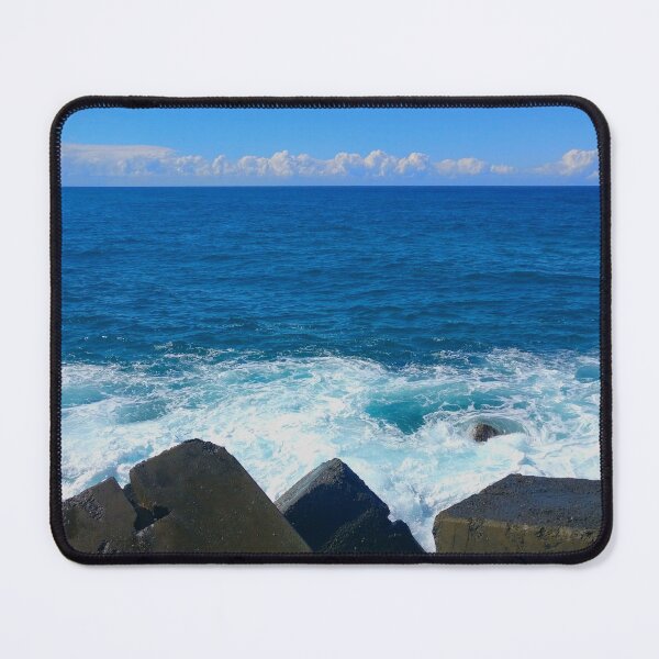 Item preview, Rock | Waves | Sky | The Spit | Gold Coast | Queensland | Australia designed and sold by iwaya-bazaar.