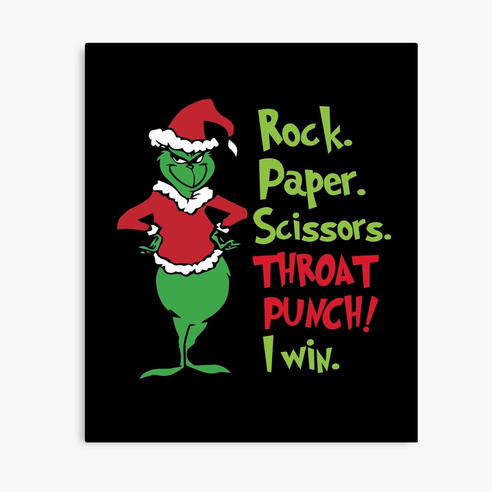 rock paper scissors throat punch