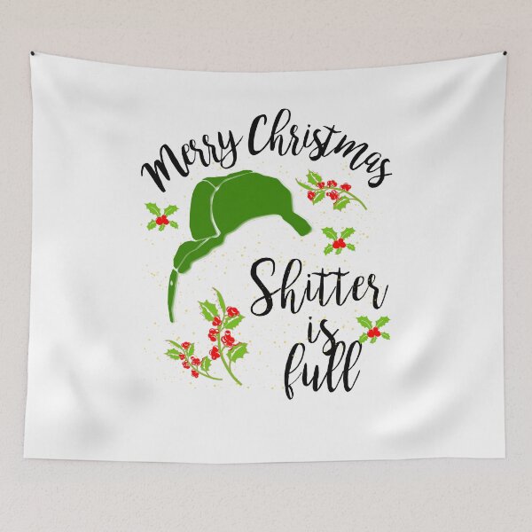 Item preview, Funny Elf Christmas Vacation - Merry Christmas Shitters Full Ugly Sweater  designed and sold by Simeon	 Dorelus.