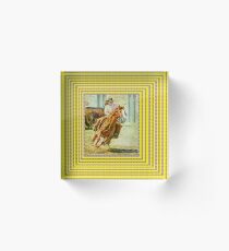 Cowgirl Acrylic Block