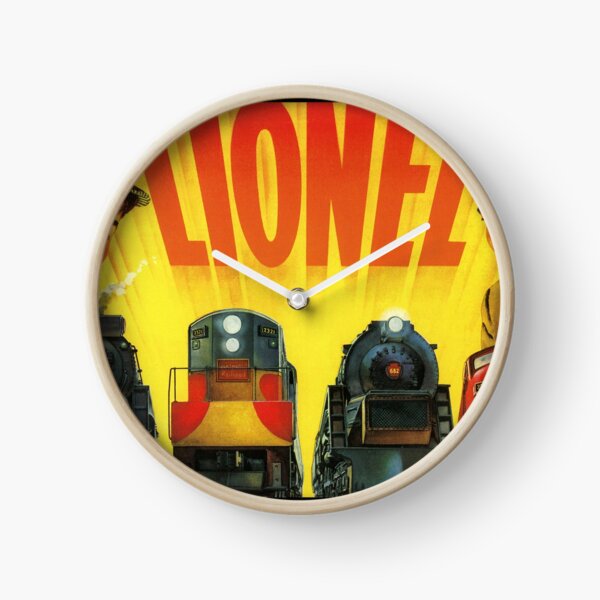 Lionel 2024 authentic Train Clock